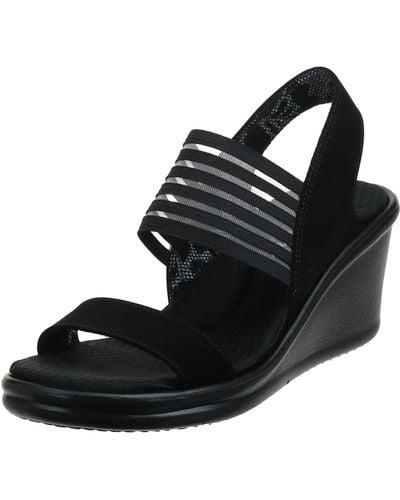 Skechers Wedge sandals for Women | Online Sale up to 38% off | Lyst