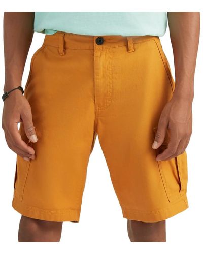 O'neill Sportswear Pantaloncini Cargo Orange Uomo Beach Break - Arancione