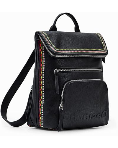 Desigual Accessories Pu Backpack Medium - Black