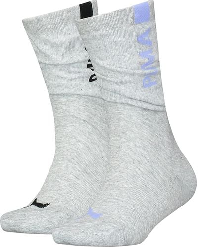 PUMA Slouch Sock Hosiery - Blau