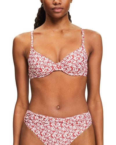 Esprit Calusa Beach SSN N RCS UW Bra Bikini - Rose