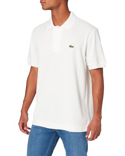 Lacoste Poloshirt Voor L.12.21 Classic Fit - Wit