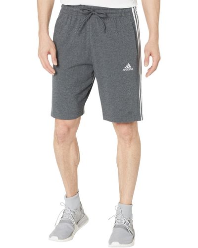 Blue/white Lyst for Men Essentials Jersey | Lucid 3-stripes Shorts adidas Lt Semi Single