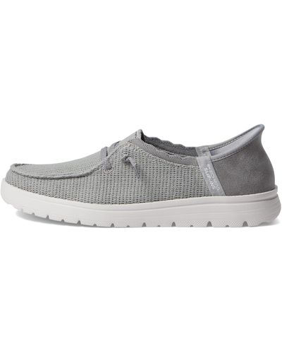 Skechers Modern Comfort Venice-coastal Groove Boat Shoe - Gray