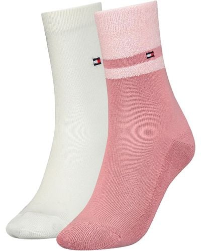 Tommy Hilfiger Clssc Sock - Pink