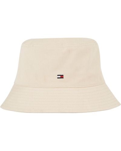 Tommy Hilfiger Essential Flag Bucket Hat - Zwart
