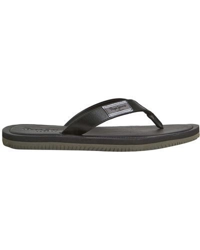 Pepe Jeans Wind Surf Ss23 Sandales de Plage - Noir