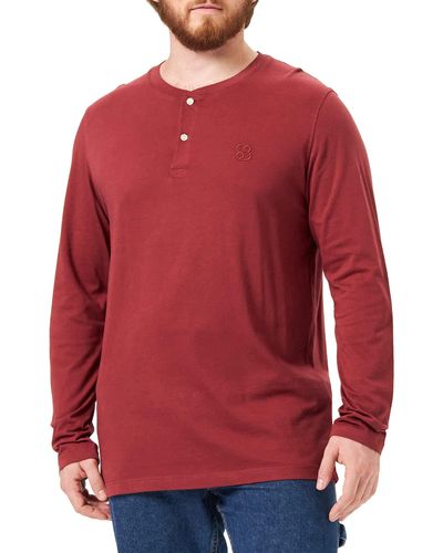 S.oliver T-Shirt Langarm - Rot