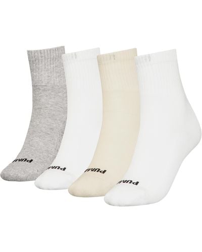 PUMA Korte Sokken Voor - Wit