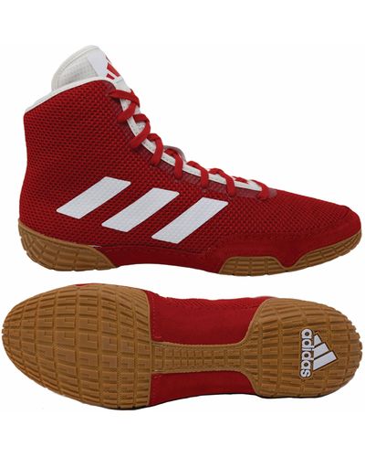 adidas Tech Fall 2.0 Wrestling Shoe - Red