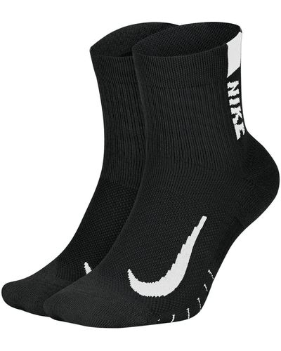 Nike Multiplier Crew Socks Socken 2er Pack - Schwarz