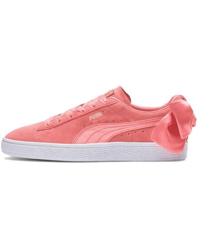 PUMA Suede Bow Wn's, Sneakers Basses Femme - Rose