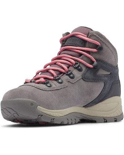 Columbia Newton Ridge Plus Waterproof Amped Leather & Suede Hiking Boot - Multicolor