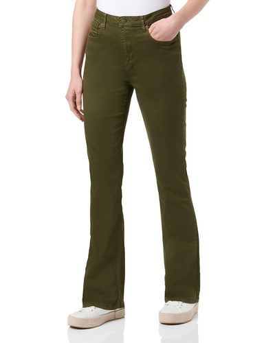 Springfield Jeans Boot Cut Color Lavado Sostenible - Verde
