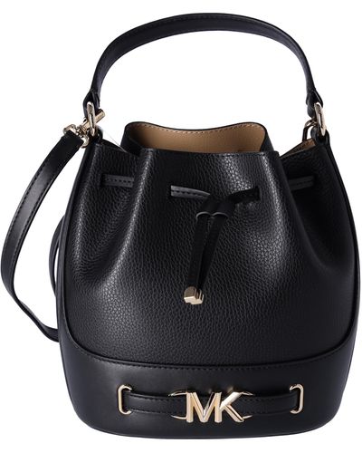 Michael Kors Handbag For Women Reed Medium Bucket Crossbody Bag - Black