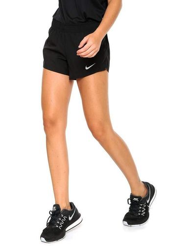 Nike Short Running 10k Mesh Femme - Noir