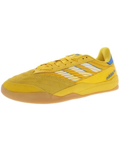 adidas Copa Nationale Skateboarding Shoes - Yellow