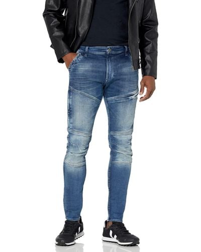 G-Star RAW Rackam 3D Skinny Fit Jeans - Blau