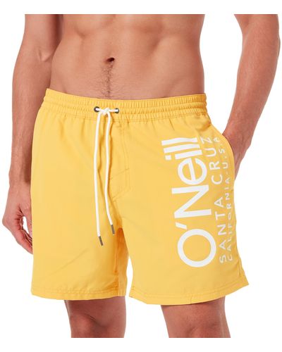 O'neill Sportswear Original Cali Swim Shorts - Gelb