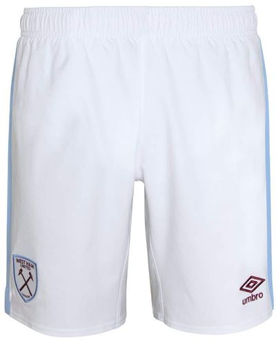 Umbro 2019-2020 West Ham Away Football Shorts - Blue