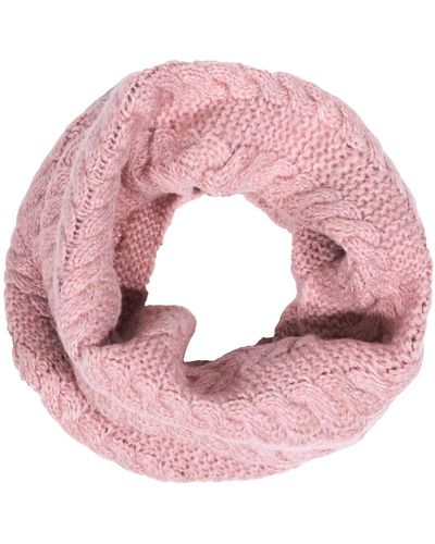 Vero Moda Loop Schal VMPica Tubescarf gestrickter Schlauch-Schal 10249557 misty rose melange - Pink