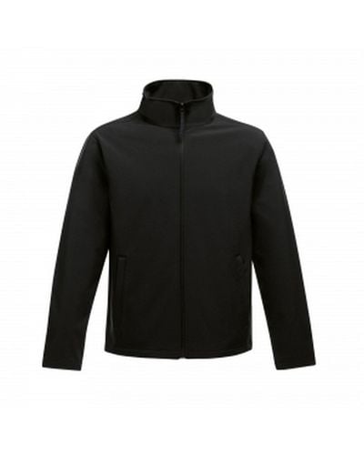 Regatta S Ablaze Printable Softshell Workwear Jacket - Schwarz