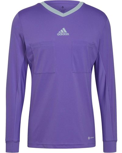 adidas Ref 22 Jsy Ls Jersey - Purple