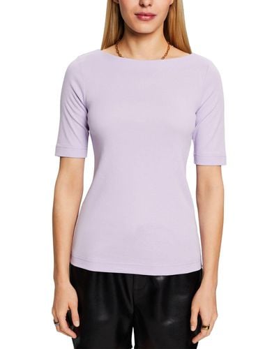 Esprit 994ee1k314 T-Shirt - Violet