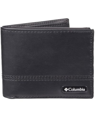 Columbia RFID Blocking Passcase Wallet Reisezubehr-Bi-Fold-Brieftasche - Blau