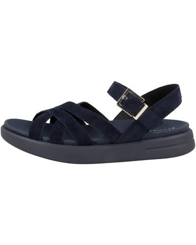 Geox D XAND 2S Sandal,Navy,39 EU - Blau