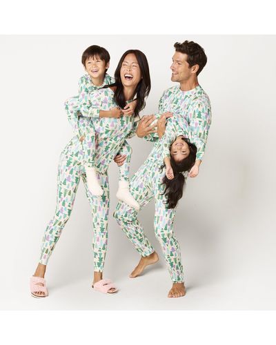 Amazon Essentials Flannel Pajama Set - Green