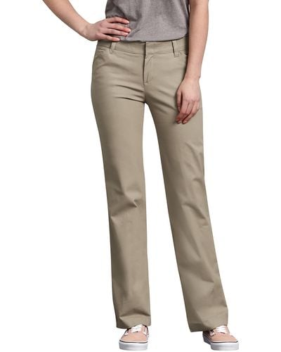 Dickies Relaxed Fit Straight Leg Twill Pant - Gray