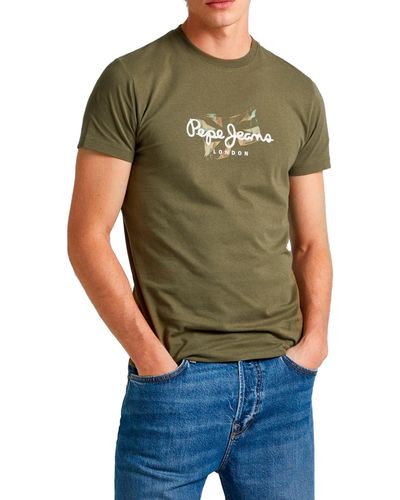 Pepe Jeans Compter T-Shirt - Vert