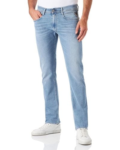 Replay Jeans Rocco Comfort-Fit mit Stretch - Blau