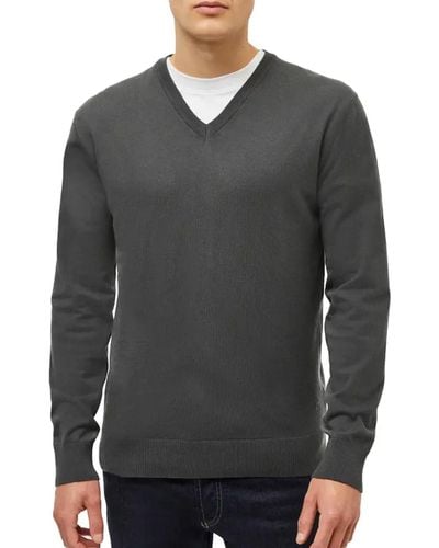 French Connection V-neck Stretch Jumper X-large - Grey