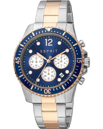 Esprit Hudson Watch One Size - Blau