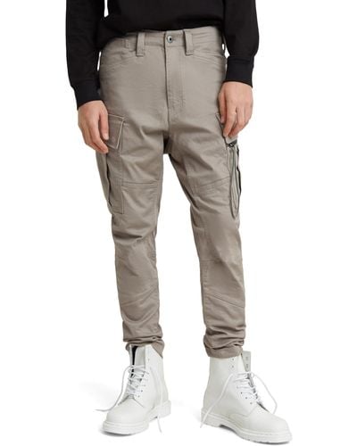 G-Star RAW Zip Pocket 3d Skinny Cargo Trousers 2.0 - Grey