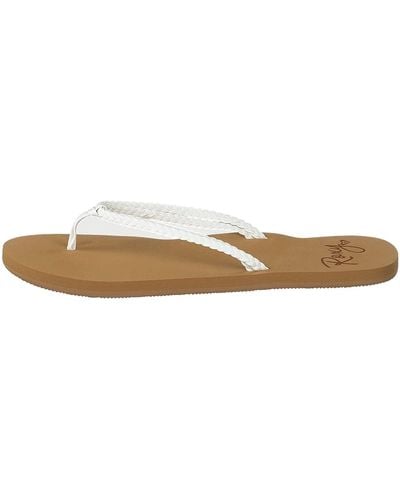 Roxy Costas Sandal Flip-Flop - Bianco