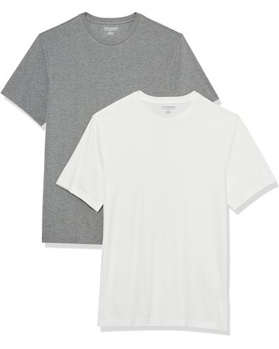 Amazon Essentials Slim-fit Short-sleeve Crewneck T-shirt - White