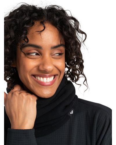 Roxy Technical Fleece Collar for - Funktioneller Halswärmer aus Fleece - Frauen - One size - Schwarz