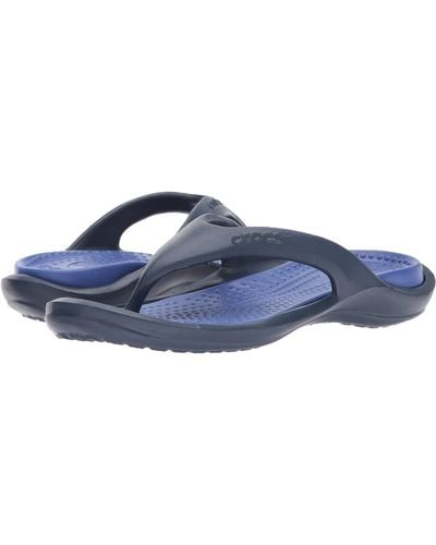 Crocs™ Erwachsene Flip Flops Zehentrenner - Blau