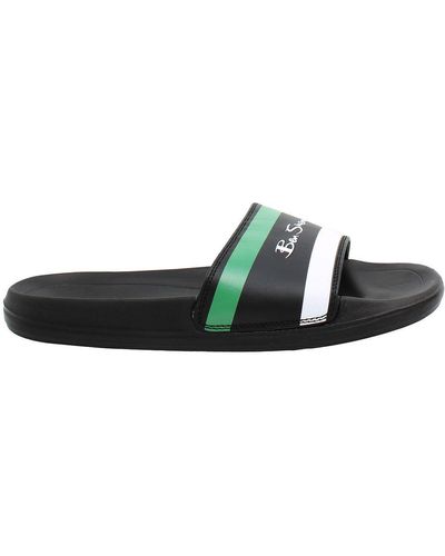 Ben Sherman Sidney Slip-on Black Synthetic S Flip-flops Bs20801 - Green