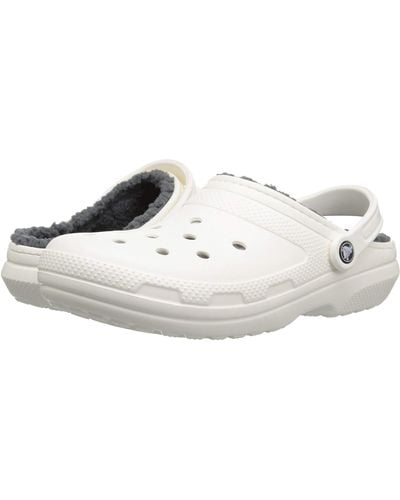 Crocs™ Classic Lined Clogs - Weiß