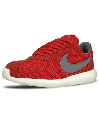 Nike Roshe Ld-1000 Qs Running Shoes Uk 9 Multicolour - Red