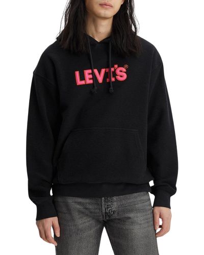 Levi's Relaxed Graphic Sweatshirt - Negro