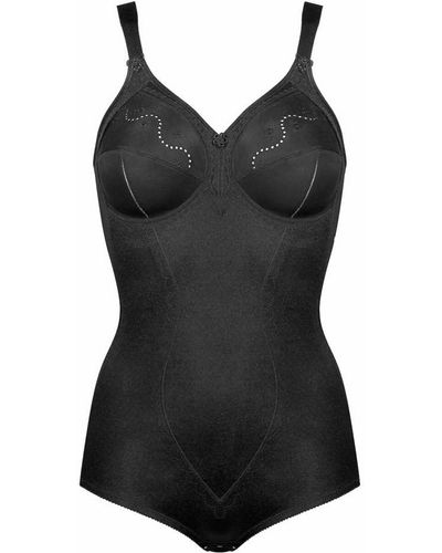 Triumph Body Doreen+Cotton 01BS Schwarz