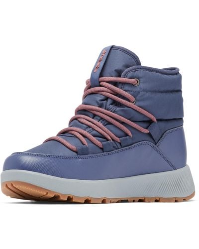 Columbia Slopeside Village Omni-heat Mid Waterproof Waterproof Snow Boots - Blue