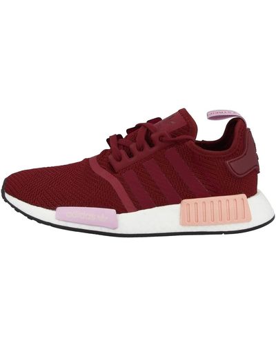 adidas NMD_R1 W Chaussures Bordeaux - Rouge