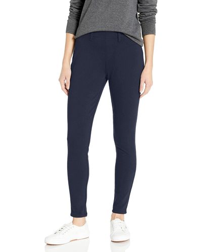 Amazon Essentials Skinny Stretch Pull-on Knit Jegging Pantalones - Azul