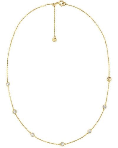 Michael Kors Kors Brilliance Necklace Gold - Metallic